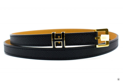 HERMES Hermes H081087 Ceinture F Pop H 15 Veau  Black / CC89 Epsom 85C | Italystation.com - Shop Now at italystation.com