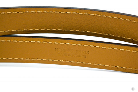 Hermes H081087 Ceinture F Pop H 15 Veau  Black / CC89 Epsom 85CM Belts Ghw