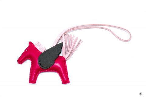 HERMES Hermes Rodeo Pegase PM Framboi/rose Saku/rge / CA Aaco Lambskin | Italystation.com - Shop Now at italystation.com