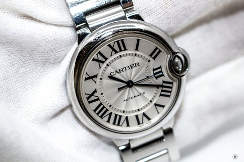 CARTIER Cartier Ballon Blue DE 36MM Automatic Movement  Silver Stainle | Italystation.com - Shop Now at italystation.com