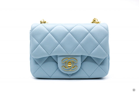 CHANEL Chanel AS3113B07634 Mini Flap Bag With Enamel And Gold Tone Met | Italystation.com - Shop Now at italystation.com