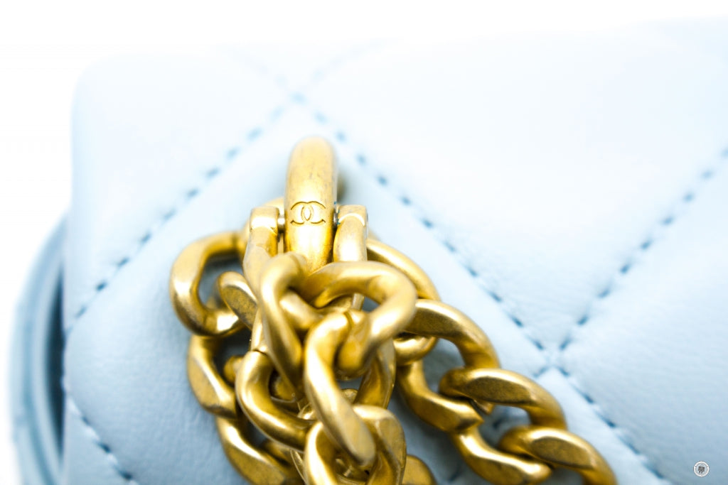 CHANEL Chanel AS3113B07634 Mini Flap Bag With Enamel And Gold Tone Met | Italystation.com - Shop Now at italystation.com
