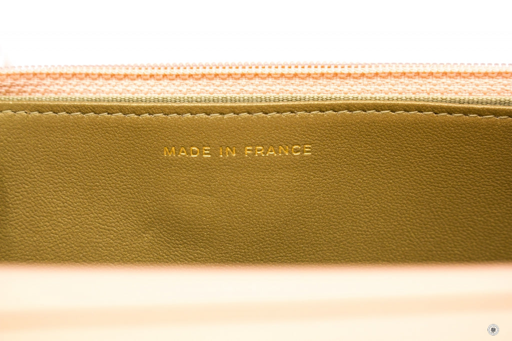 CHANEL Chanel AP1450B02916 Pearl Crush Wallet ON Chain Woc  Apricot /  | Italystation.com - Shop Now at italystation.com