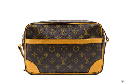 LOUIS VUITTON Louis Vuitton M51274 Monogram Trocadero Brown Canvas 27  | Italystation.com - Shop Now at italystation.com