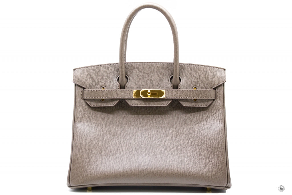 HERMES Hermes Birkin Etain / CC8F Epsom 30 Tote Bag Ghw | Italystation.com - Shop Now at italystation.com