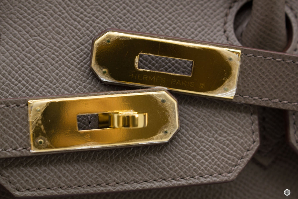 HERMES Hermes Birkin Etain / CC8F Epsom 30 Tote Bag Ghw | Italystation.com - Shop Now at italystation.com