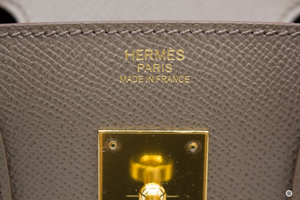HERMES Hermes Birkin Etain / CC8F Epsom 30 Tote Bag Ghw | Italystation.com - Shop Now at italystation.com