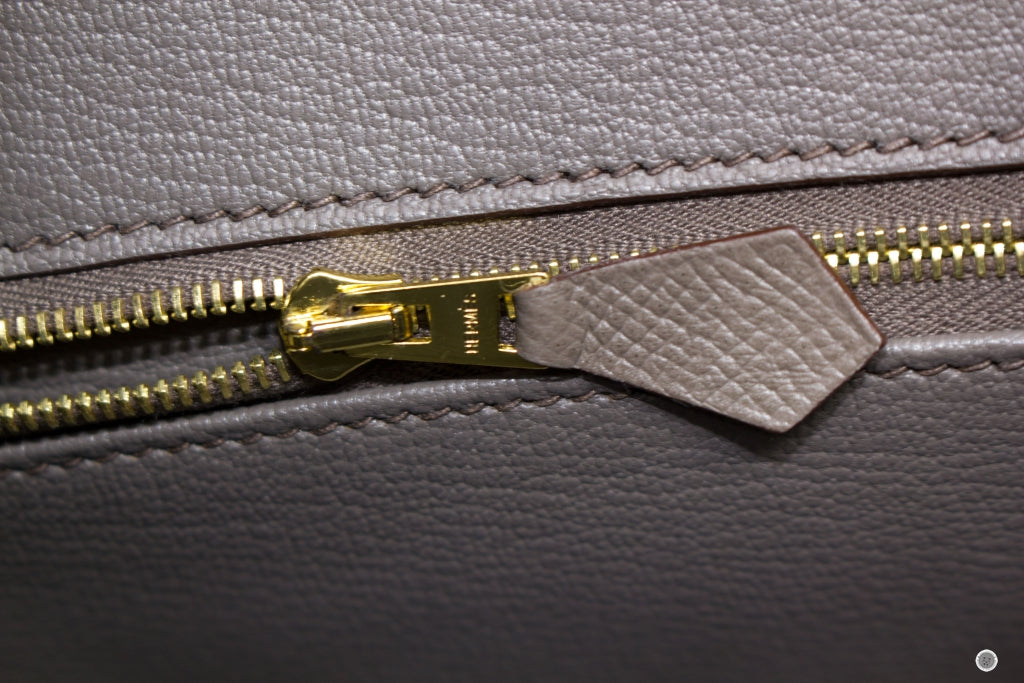HERMES Hermes Birkin Etain / CC8F Epsom 30 Tote Bag Ghw | Italystation.com - Shop Now at italystation.com
