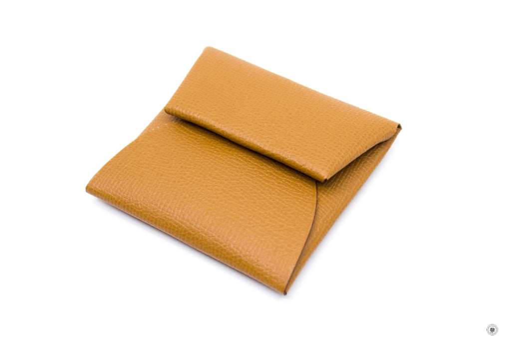 HERMES Hermes H041054 Bastia Gold / CK37 Epsom Coin Purse Phw | Italystation.com - Shop Now at italystation.com