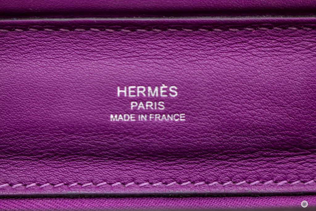 HERMES Hermes H082153 24/24 Mini  Anemone/anemone  Taurillon Clemence  | Italystation.com - Shop Now at italystation.com