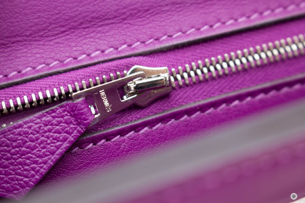 HERMES Hermes H082153 24/24 Mini  Anemone/anemone  Taurillon Clemence  | Italystation.com - Shop Now at italystation.com
