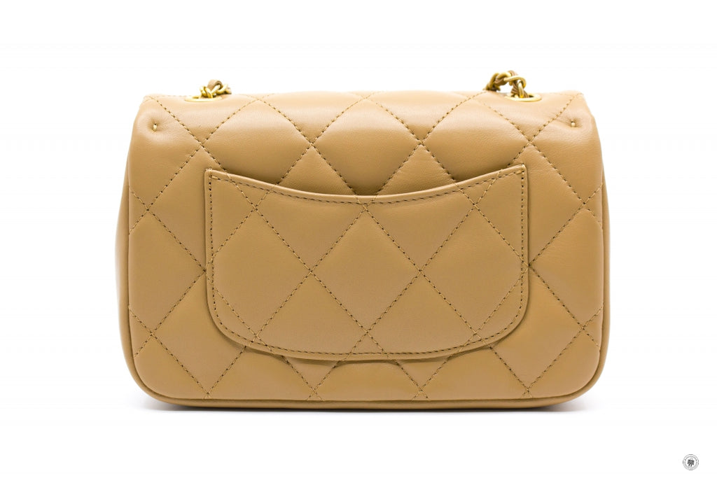 CHANEL Chanel AS3457 B08840  Mini Flap Bag With Heart Charms BJ523 / B | Italystation.com - Shop Now at italystation.com