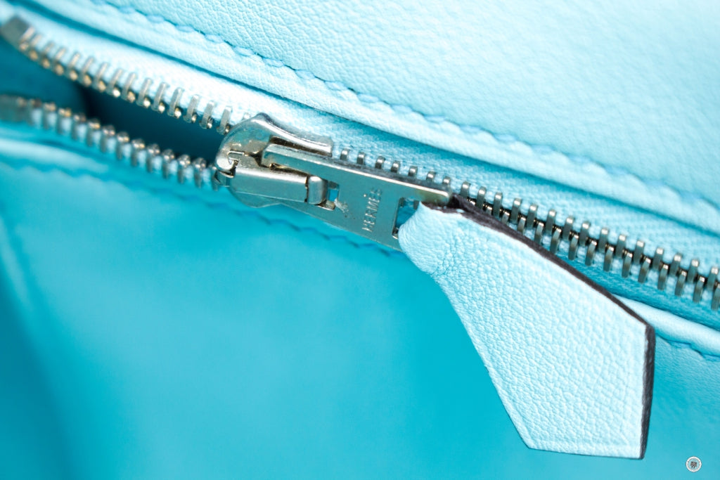 HERMES Hermes Kelly 25  Blue Zephyr / CKU2 Swift Shoulder Bags Phw | Italystation.com - Shop Now at italystation.com
