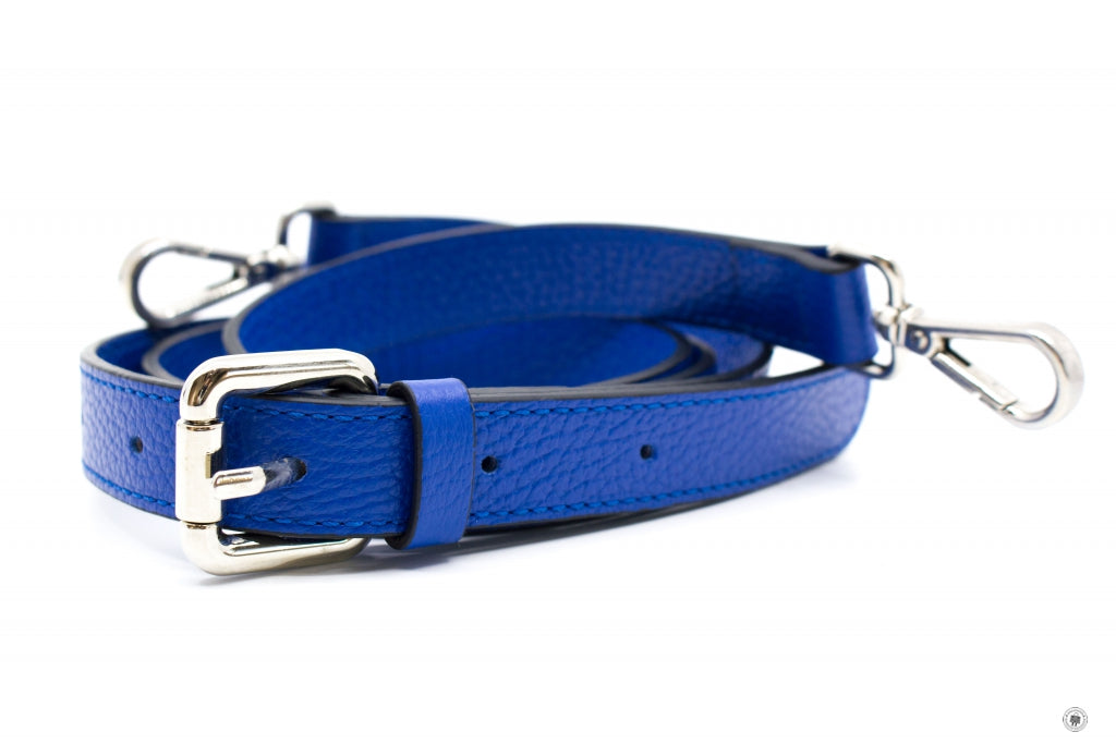 IUNTOO Iuntoo 168027 Top Handle Leather Bag Armonia With Flap Bluette  | Italystation.com - Shop Now at italystation.com