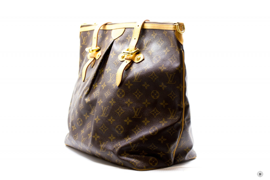 LOUIS VUITTON Louis Vuitton M40146 Monogram Palermo Brown Canvas GM To | Italystation.com - Shop Now at italystation.com
