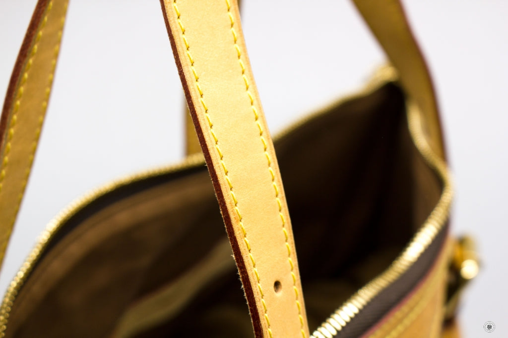 LOUIS VUITTON Louis Vuitton M40146 Monogram Palermo Brown Canvas GM To | Italystation.com - Shop Now at italystation.com