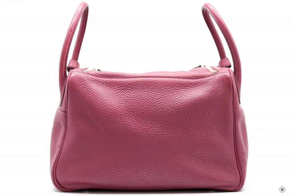 HERMES Hermes Lindy Lindy 30 Rouge H / CK55 Taurillon Clemence 30 Shou | Italystation.com - Shop Now at italystation.com