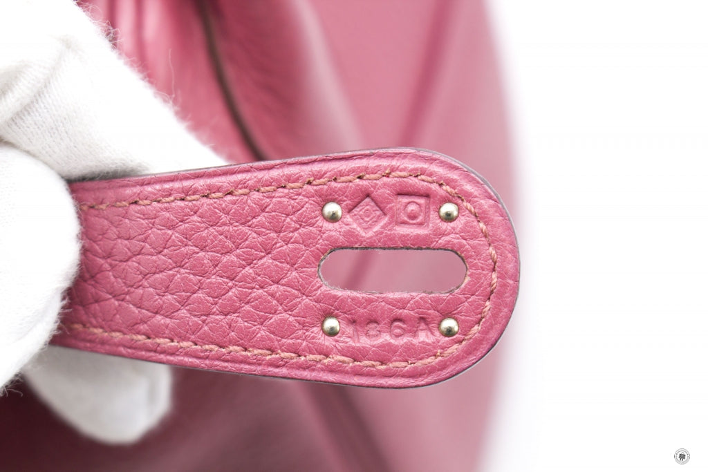 HERMES Hermes Lindy Lindy 30 Rouge H / CK55 Taurillon Clemence 30 Shou | Italystation.com - Shop Now at italystation.com