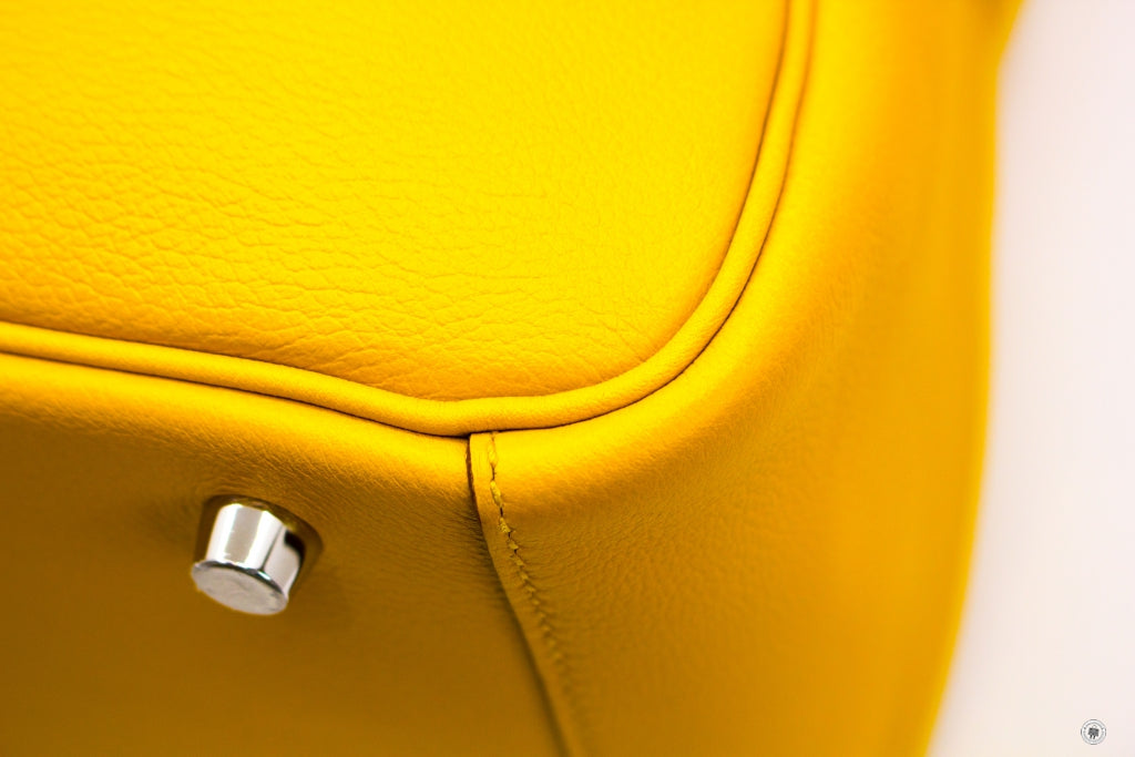 HERMES Hermes Lindy 30 Amber Jaune / CK9D  Evercolor 30 Shoulder Bags  | Italystation.com - Shop Now at italystation.com