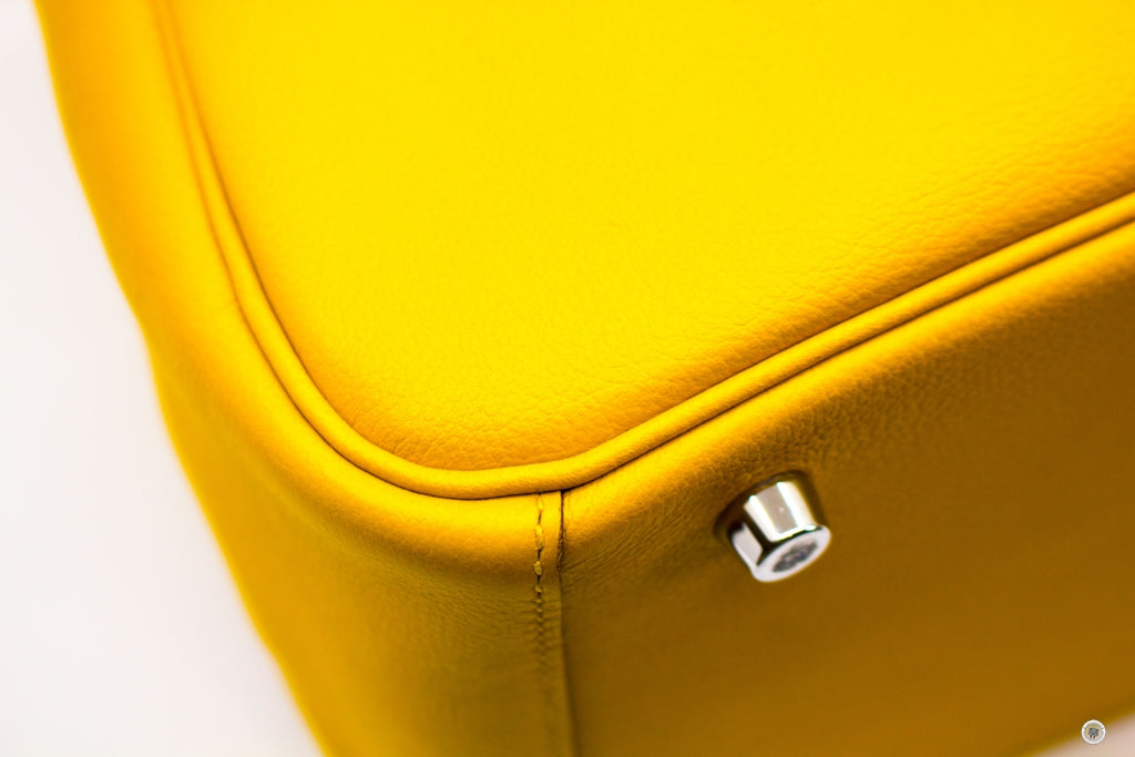 HERMES Hermes Lindy 30 Amber Jaune / CK9D  Evercolor 30 Shoulder Bags  | Italystation.com - Shop Now at italystation.com