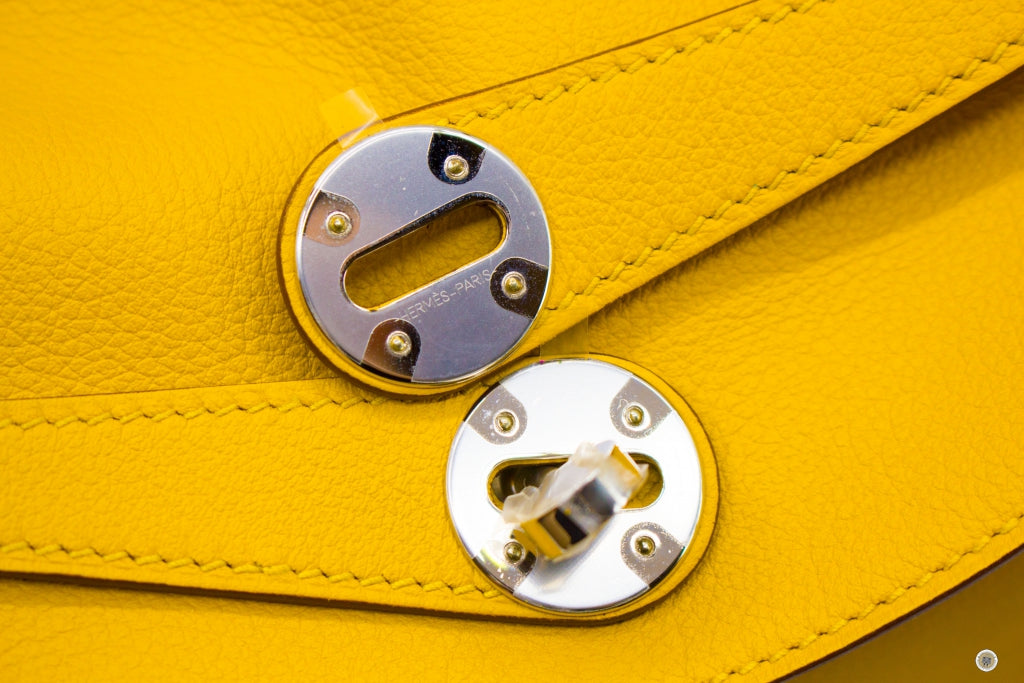 HERMES Hermes Lindy 30 Amber Jaune / CK9D  Evercolor 30 Shoulder Bags  | Italystation.com - Shop Now at italystation.com