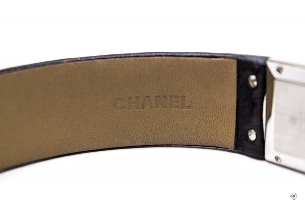 CHANEL Chanel Boy-friend Acier Etanche 30M Quartz With Diamonds Black  | Italystation.com - Shop Now at italystation.com