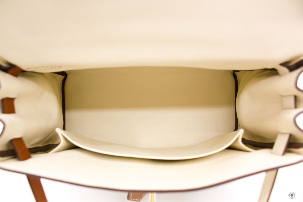 HERMES Hermes H083583CC Kelly 25 Colormatic Chromatic Bag Nata/chai/cu | Italystation.com - Shop Now at italystation.com