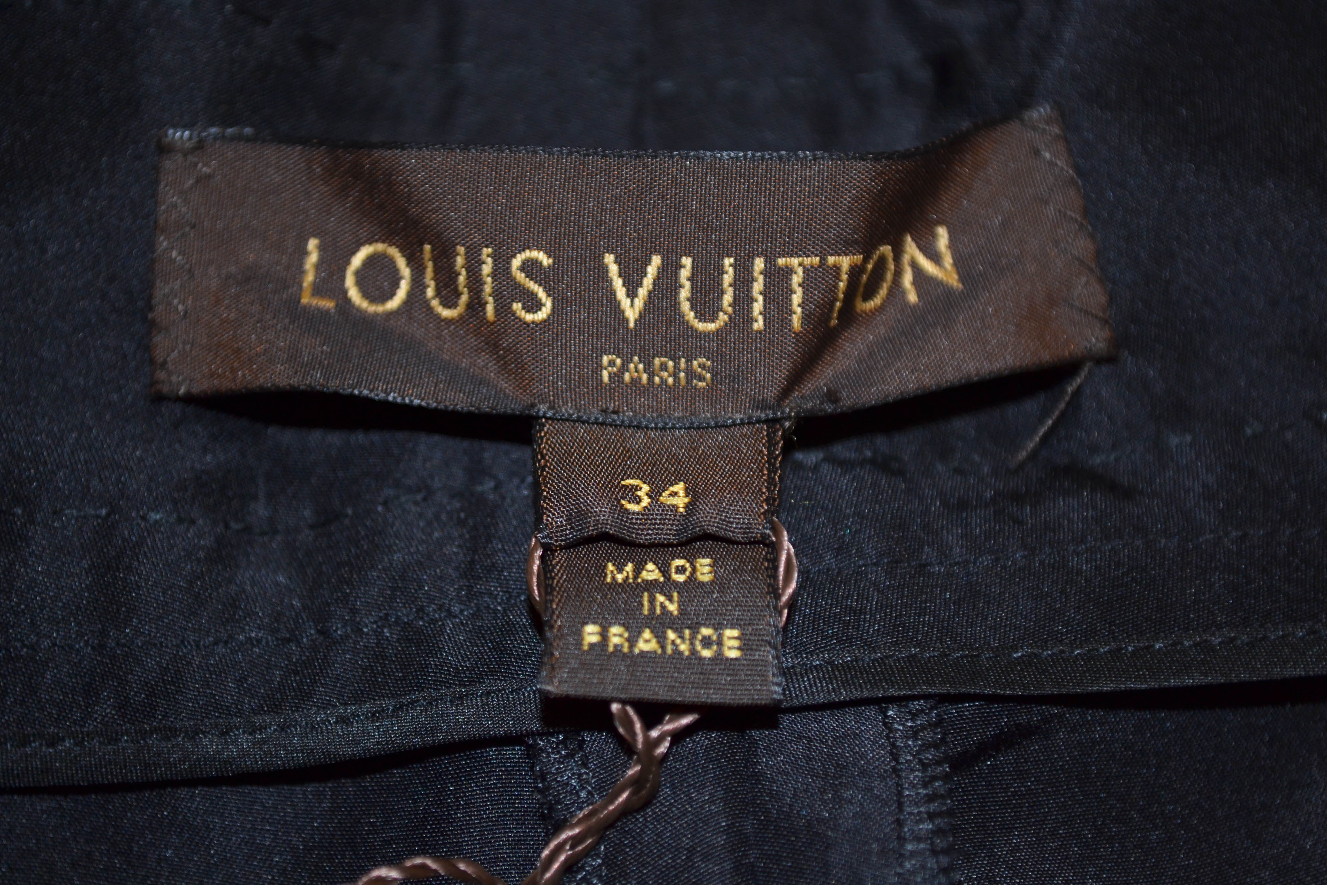 Silk leggings Louis Vuitton Black size 34 FR in Silk - 38441585