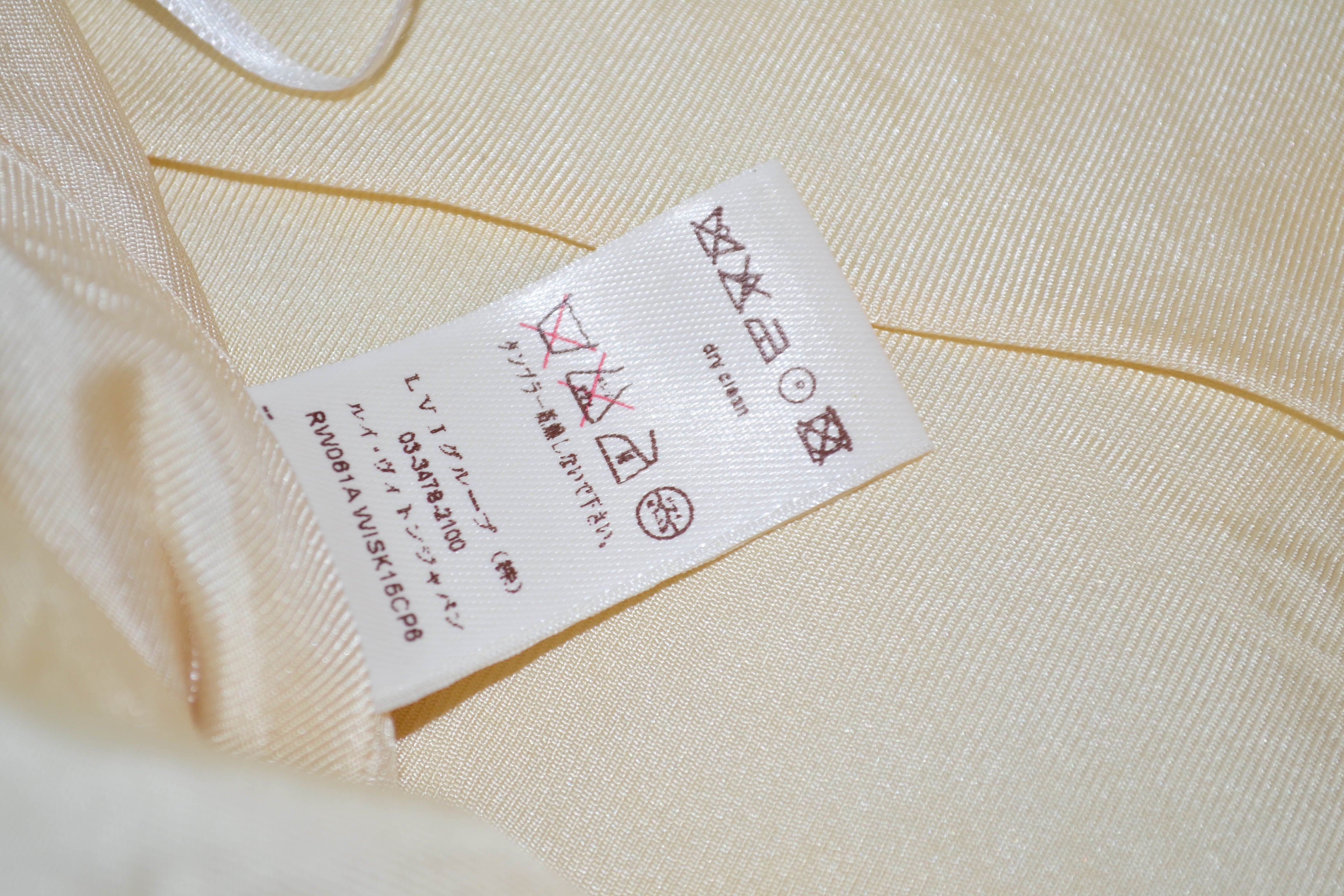 Mid-length skirt Louis Vuitton White size 36 FR in Denim - Jeans - 34308569