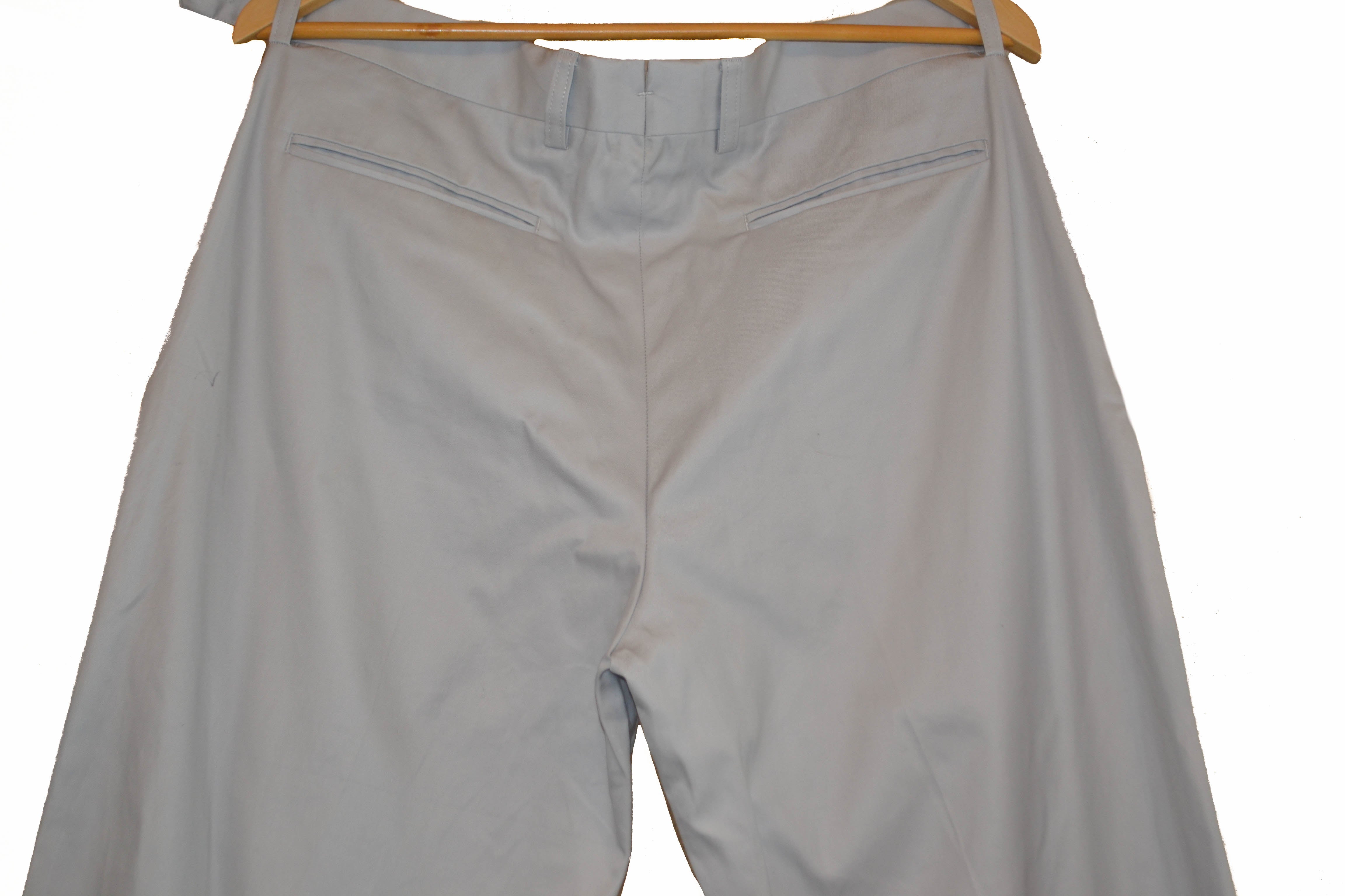Authentic Louis Vuitton Grey Men's Pants Size 50