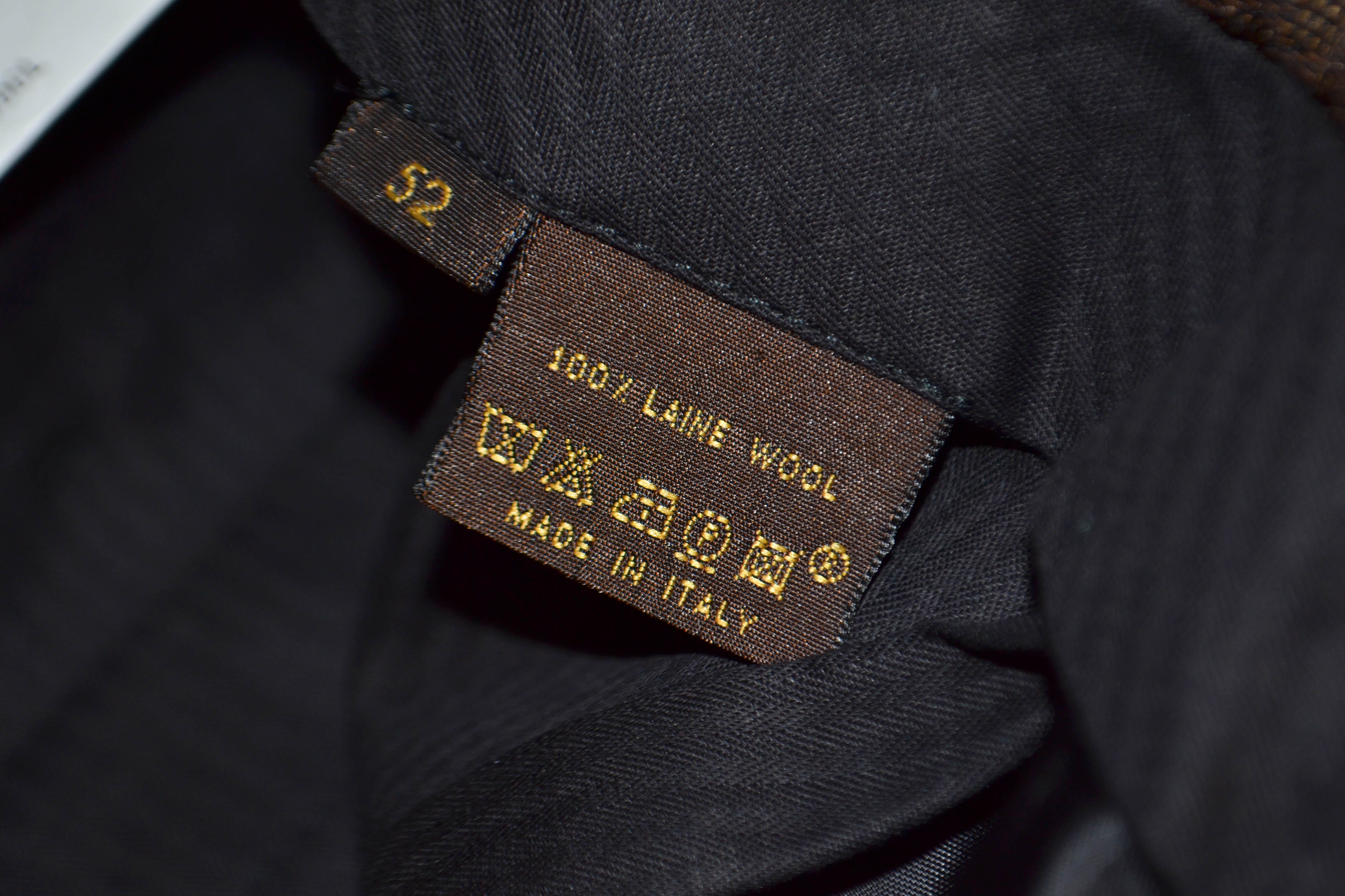 Paris Station Shop Authentic Louis Vuitton Grey Men's Pants Size 50