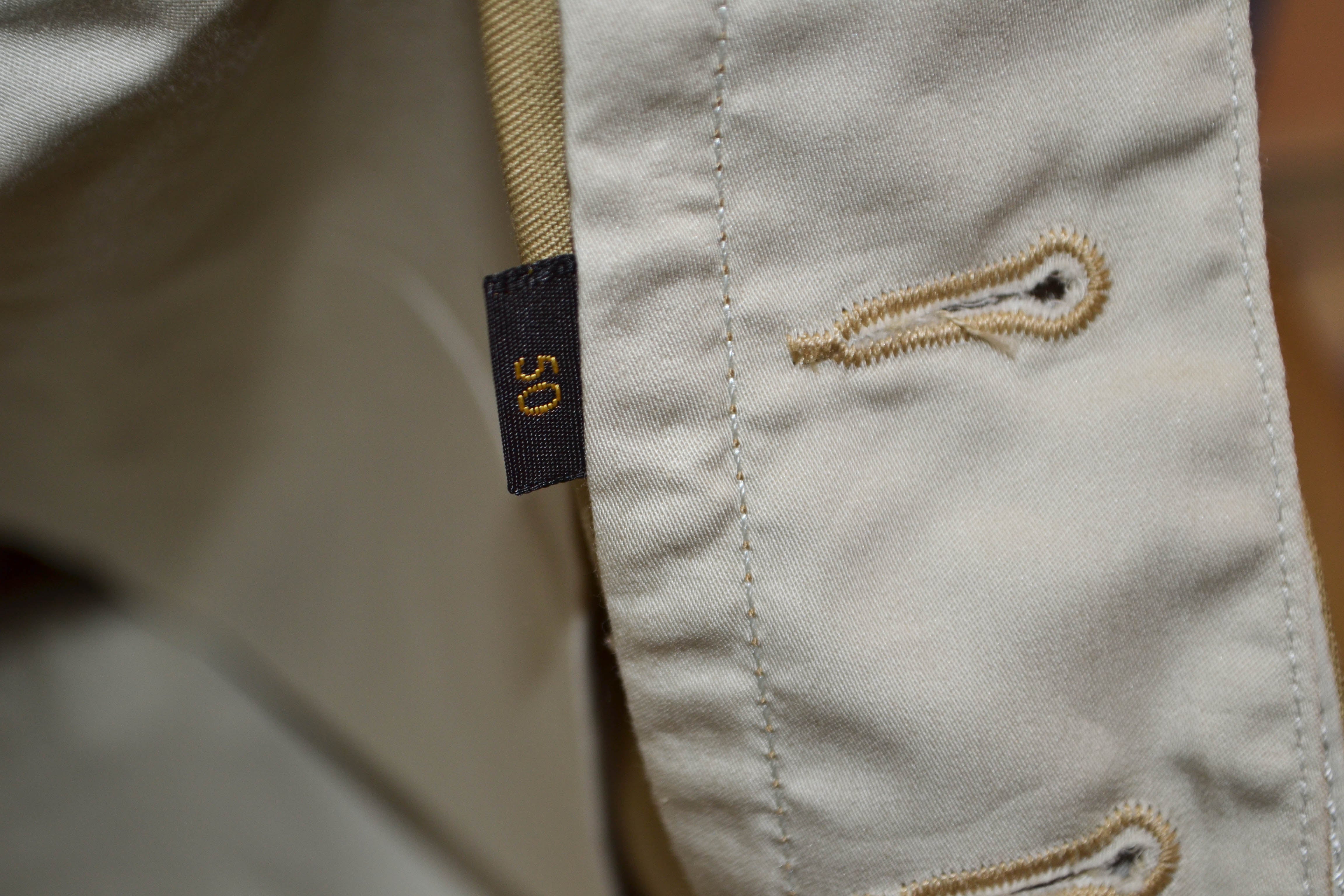 Louis Vuitton - Authenticated Trouser - Cotton Blue Plain for Men, Never Worn