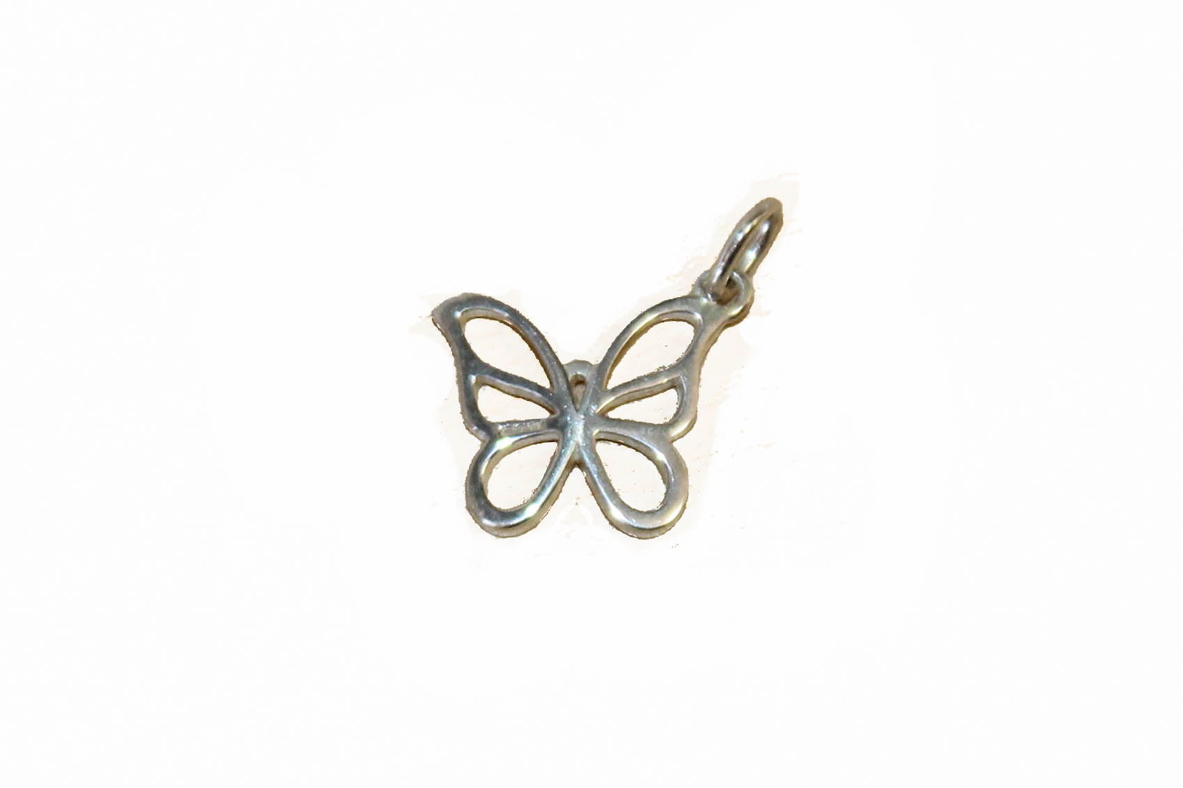 Authentic Tiffany & Co. Sterling Silver Butterfly Pendant