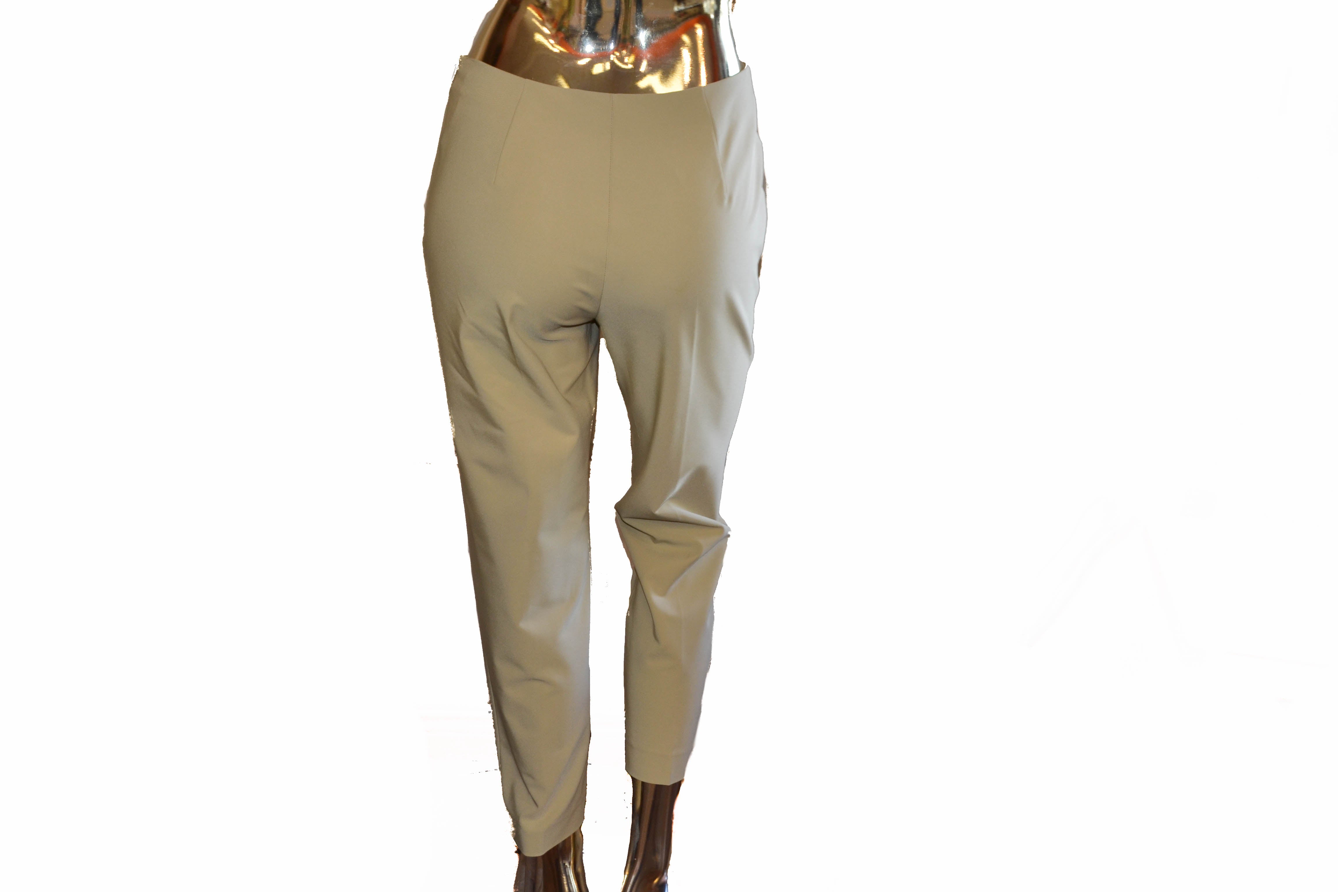 Authentic Prada Beige Womens Pants Size 42