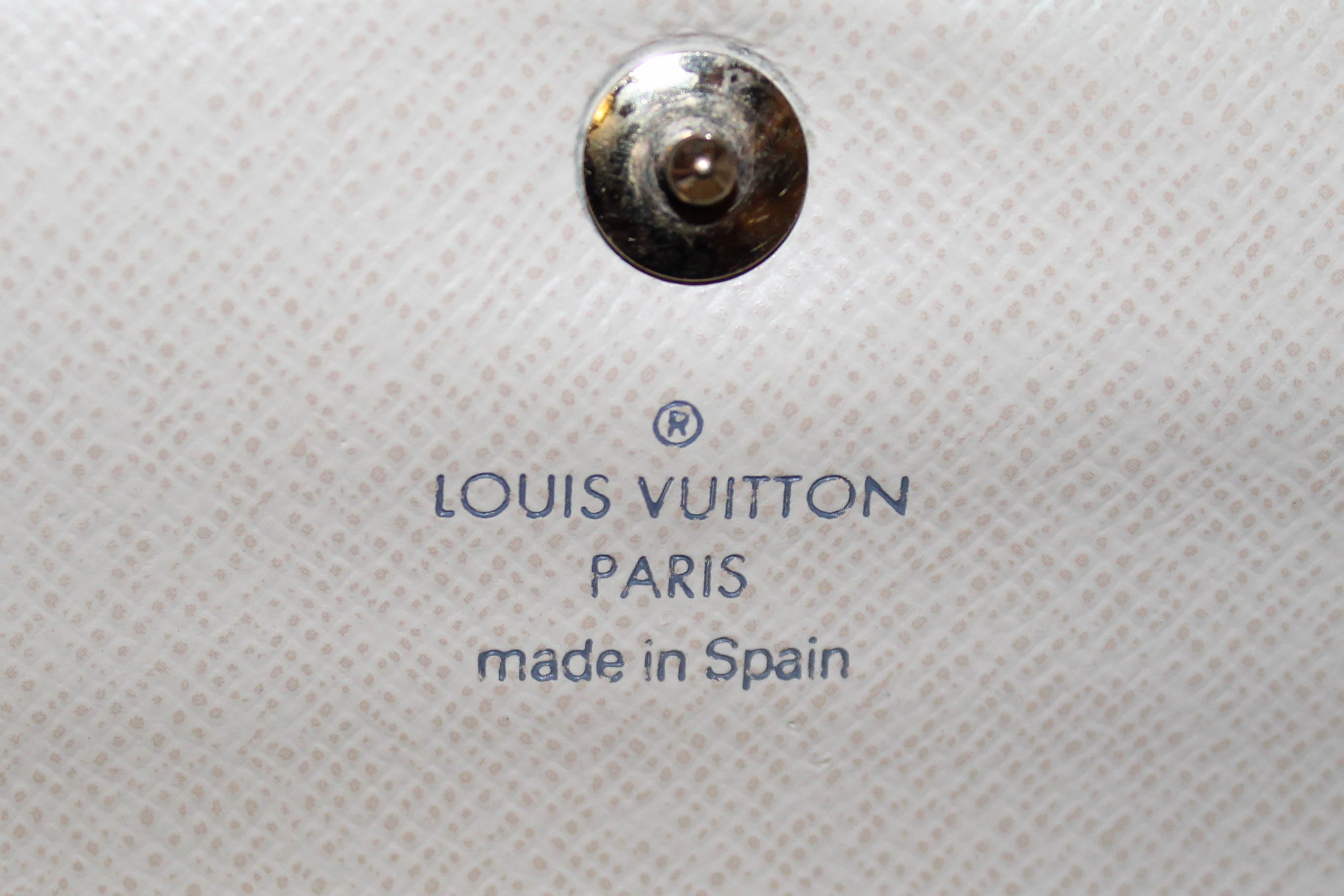 Authentic Louis Vuitton Damier Azur Alexandra Wallet