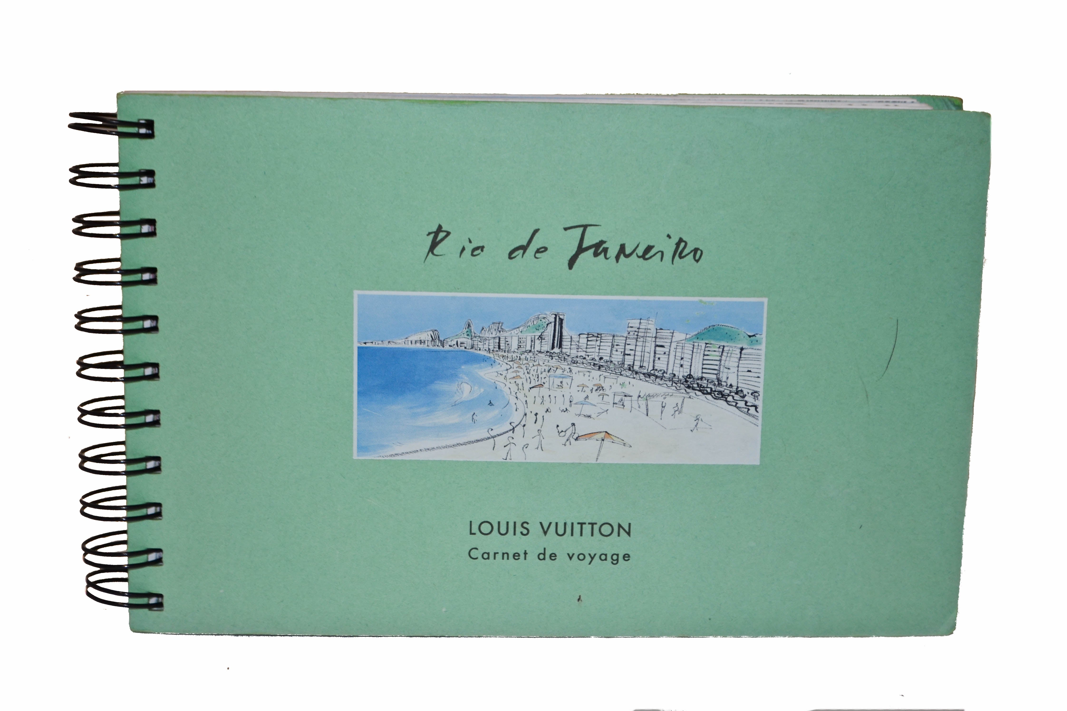 Authentic Louis Vuitton Green Rio de Janeiro Travel Book – Paris