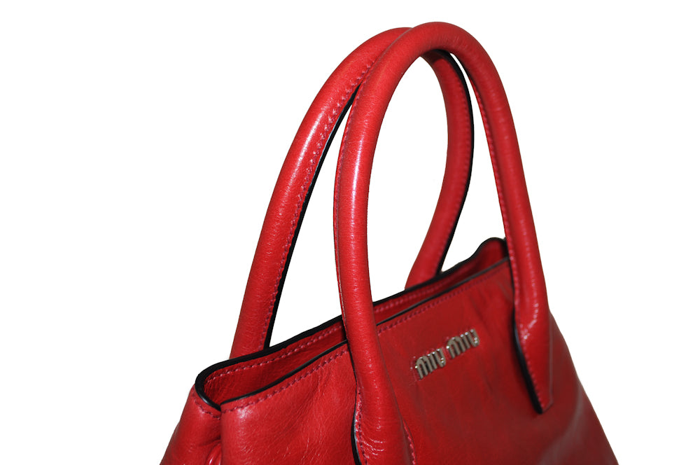 Miu Miu, Bags, Final Price Red Miu Miu Bag Authentic
