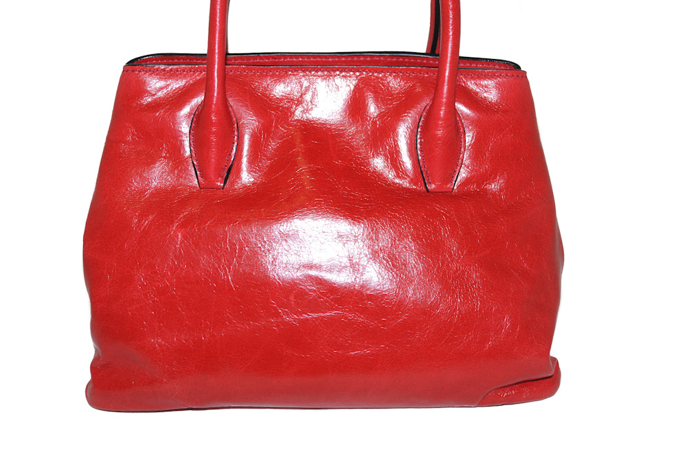 Miu Miu - Authenticated Handbag - Leather Red Plain for Women, Very Good Condition