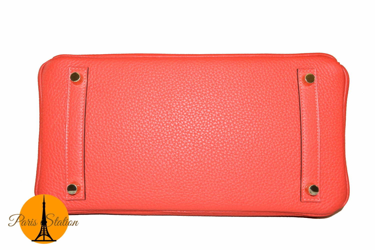 Authentic New Hermes Rouge Pivoine Togo Leather Birkin 30 Bag