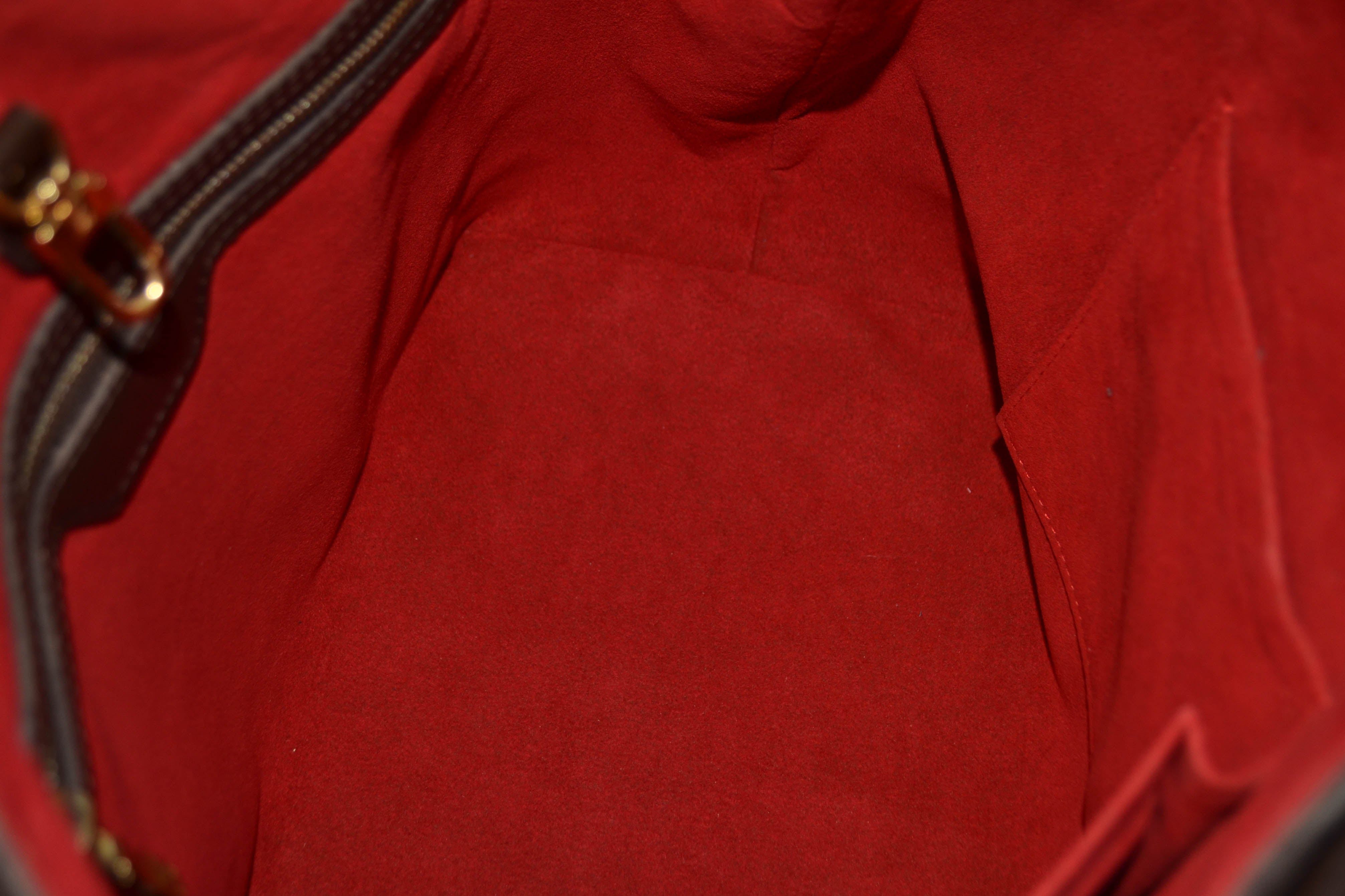 Louis Vuitton Hampstead GM in Damier Ebene Handbag - Authentic Pre-Owned Designer Handbags