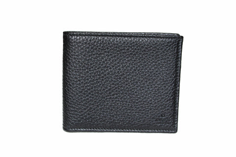 Authentic New Gucci Black Soho Leather Bifold Men's Wallet