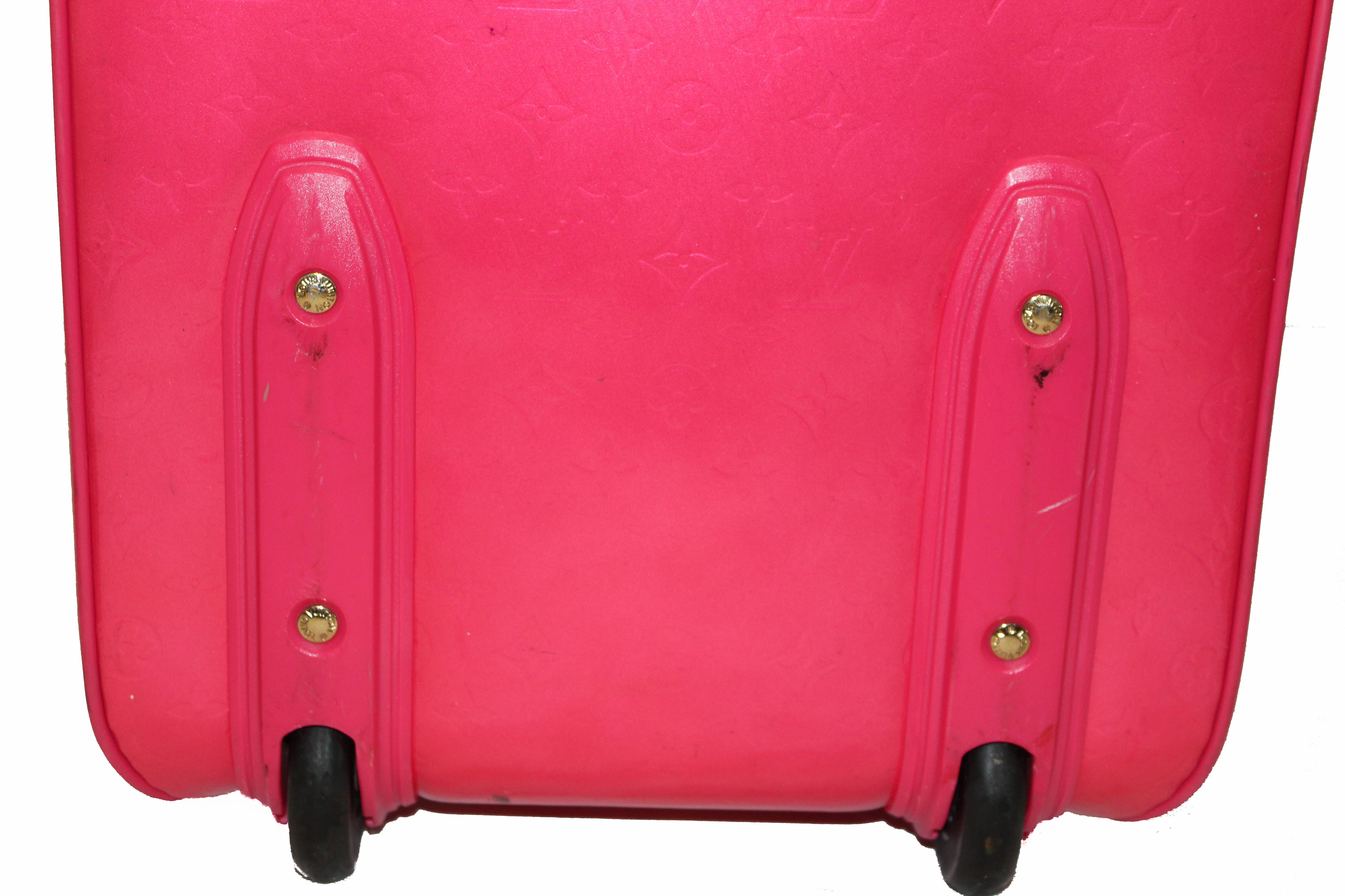 Louis Vuitton Vernis Pegase 45 Carryon Luggage Suitcase Red M91278