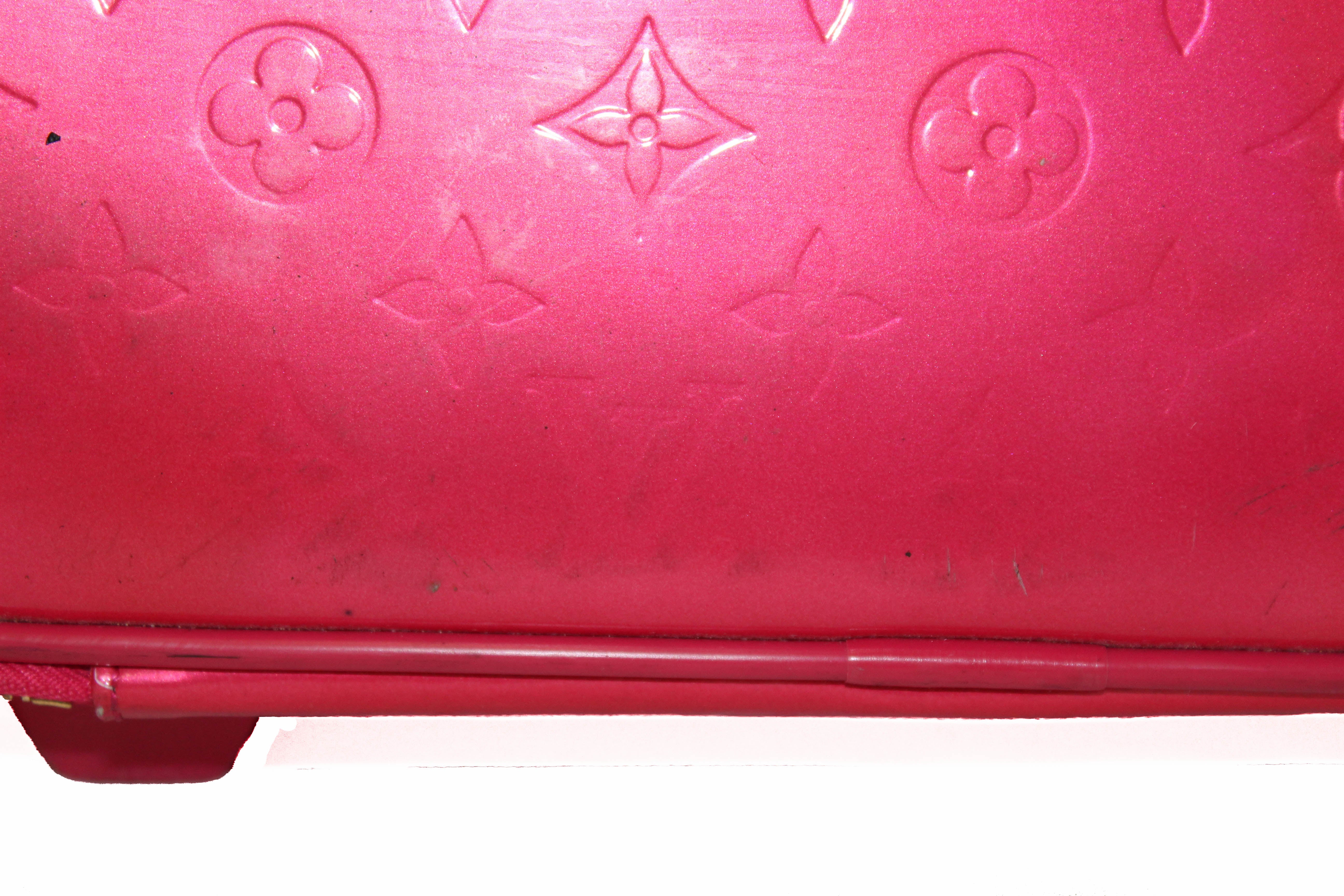 Authentic Louis Vuitton Pink Monogram Vernis Leather Pegase 45 Luggage –  Paris Station Shop