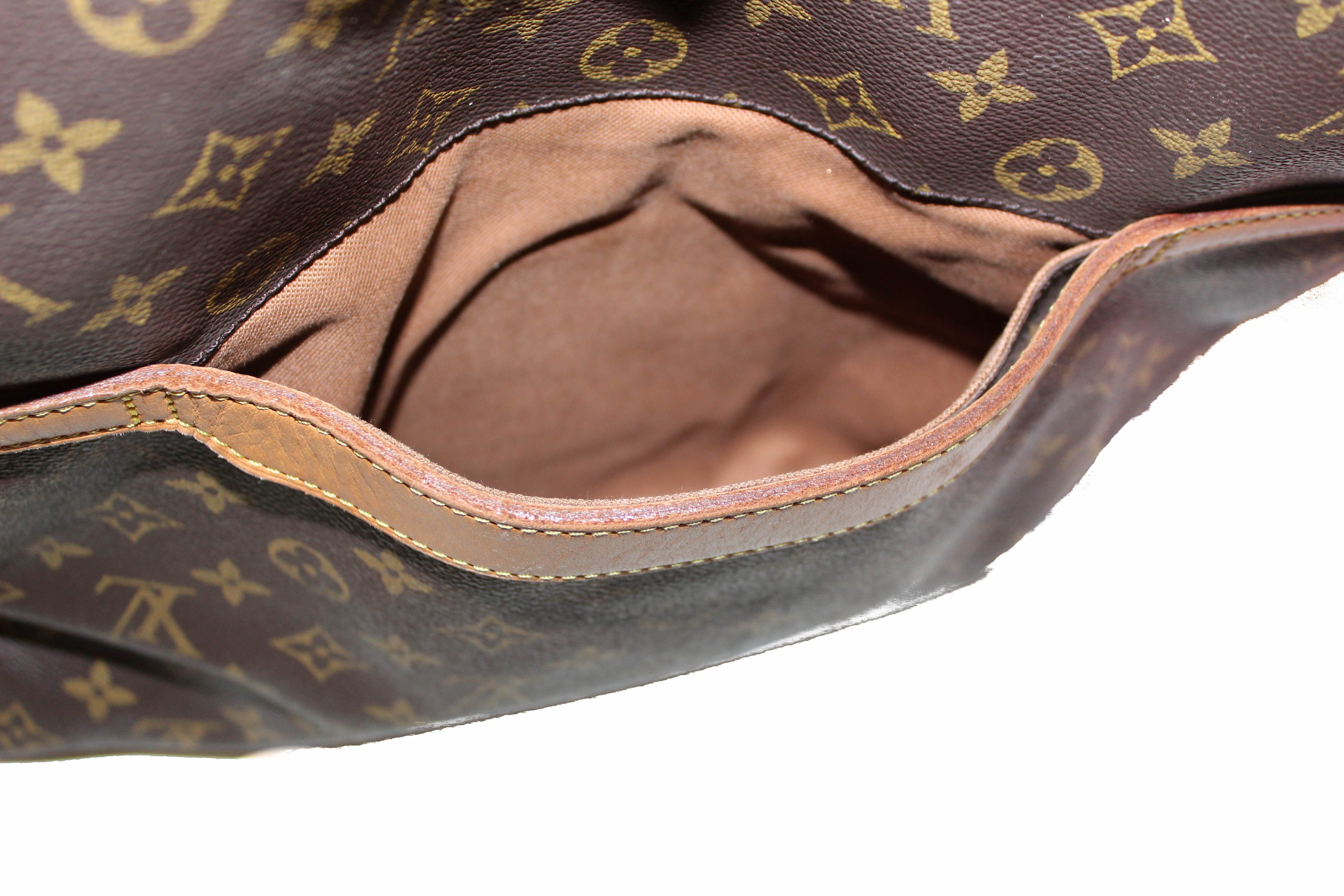 Authentic Louis Vuitton Classic Monogram Abbesses Messenger Bag