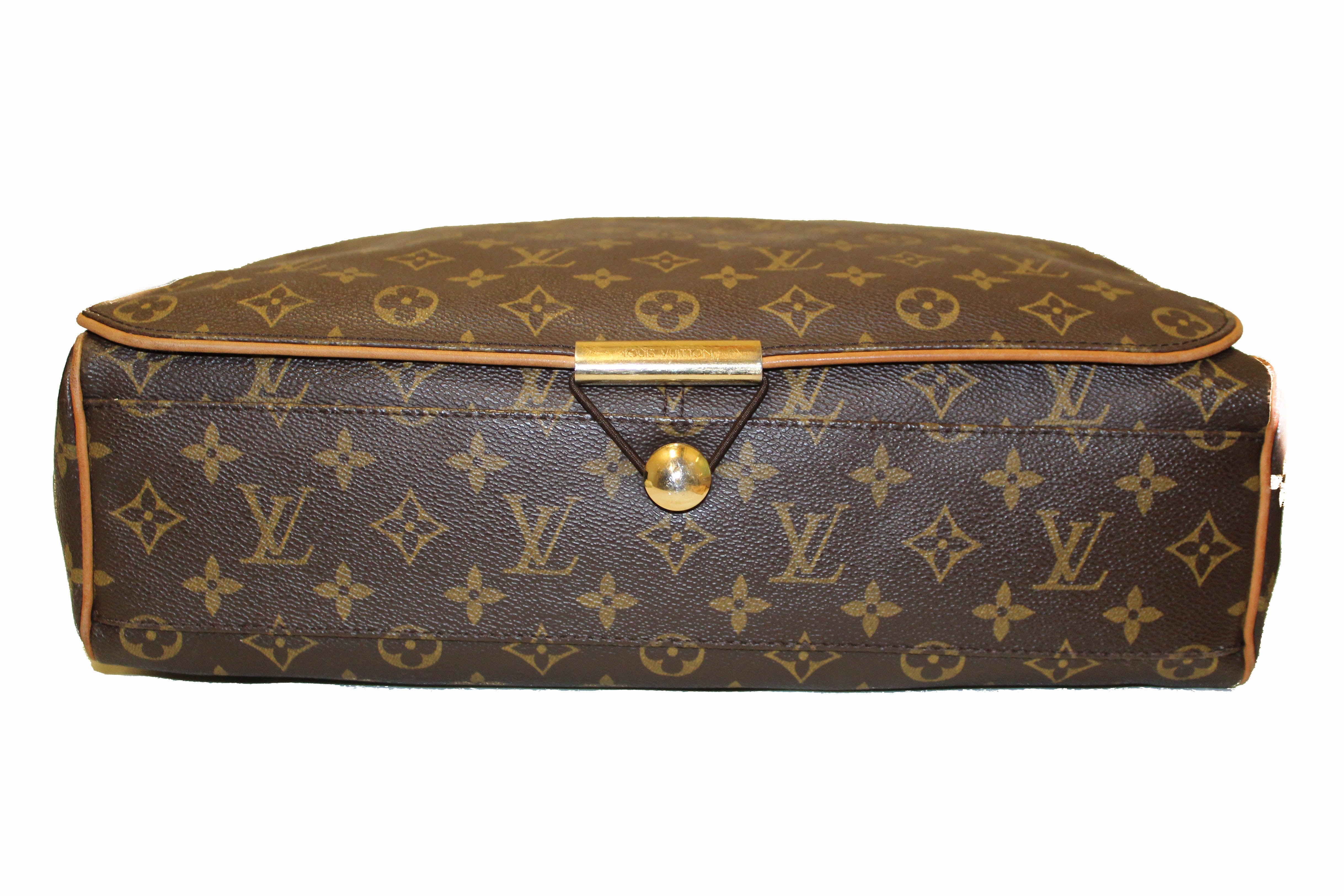Authentic Louis Vuitton Classic Monogram Abbesses Messenger Bag