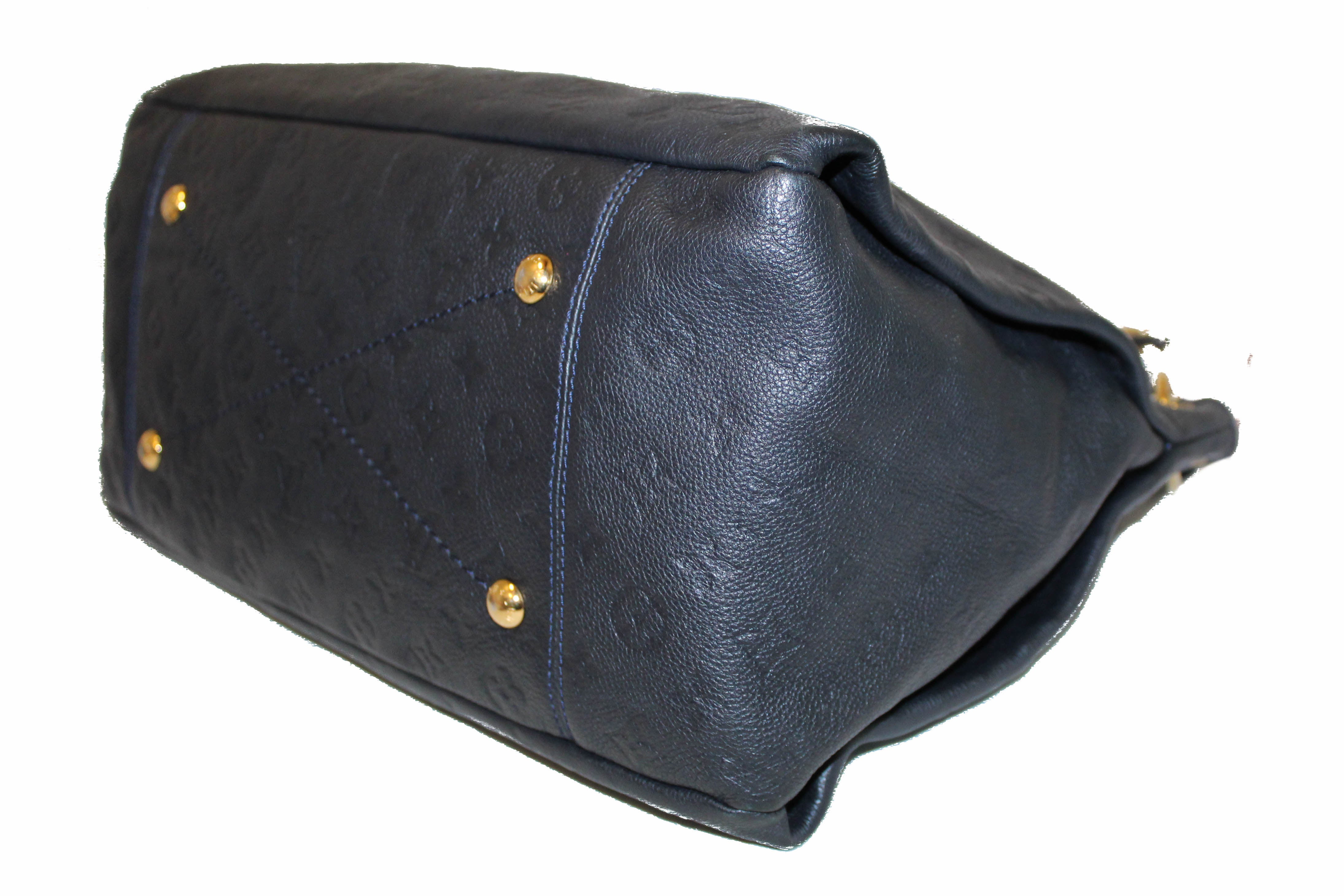 Authentic Louis Vuitton Blue Empreinte Leather Artsy MM Hobo Bag – Paris  Station Shop
