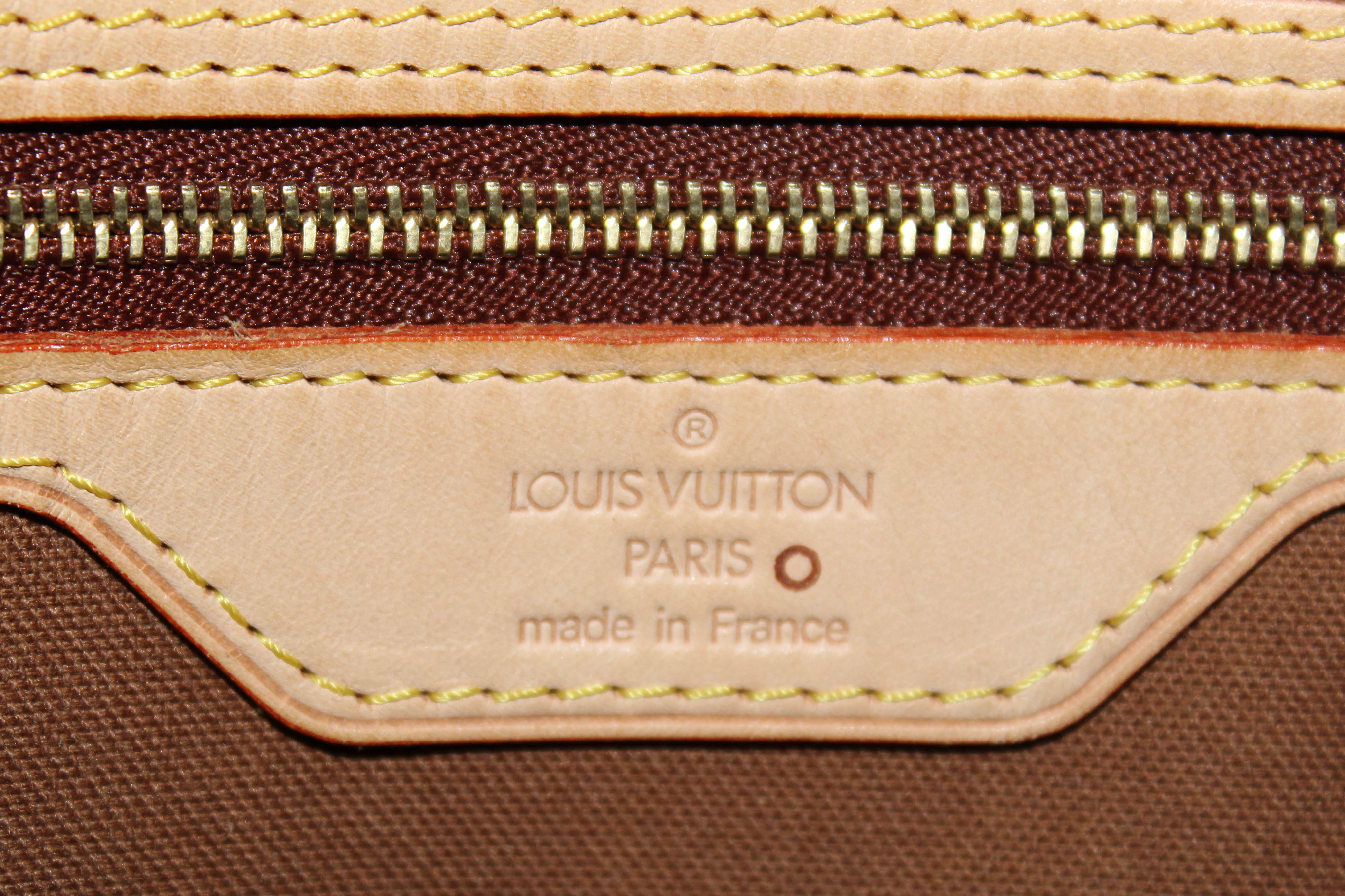 Authentic Louis Vuitton Classic Monogram Batignolles Tote Shoulder Bag