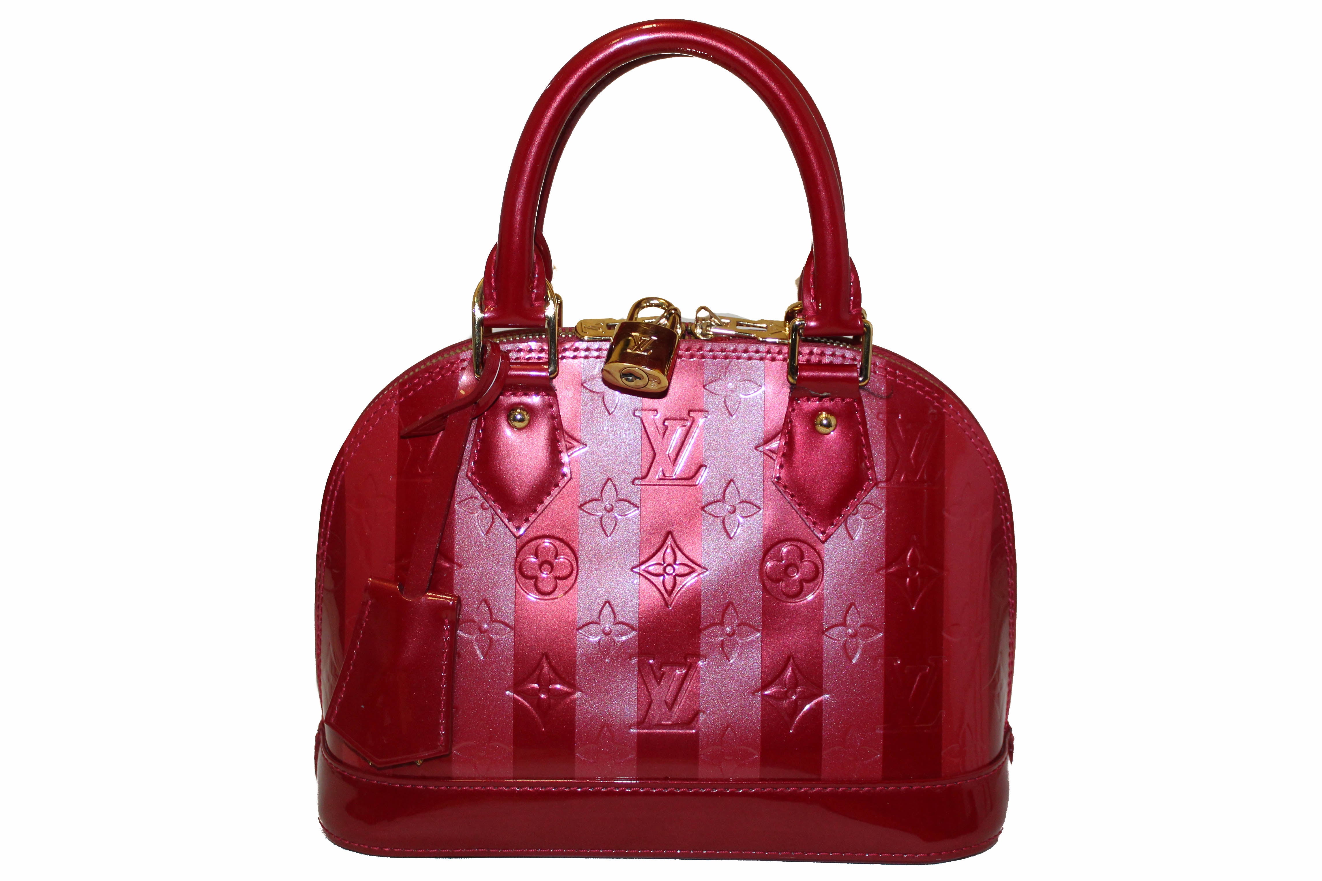 Louis Vuitton Alma BB in Pomme D'amour Vernis - SOLD