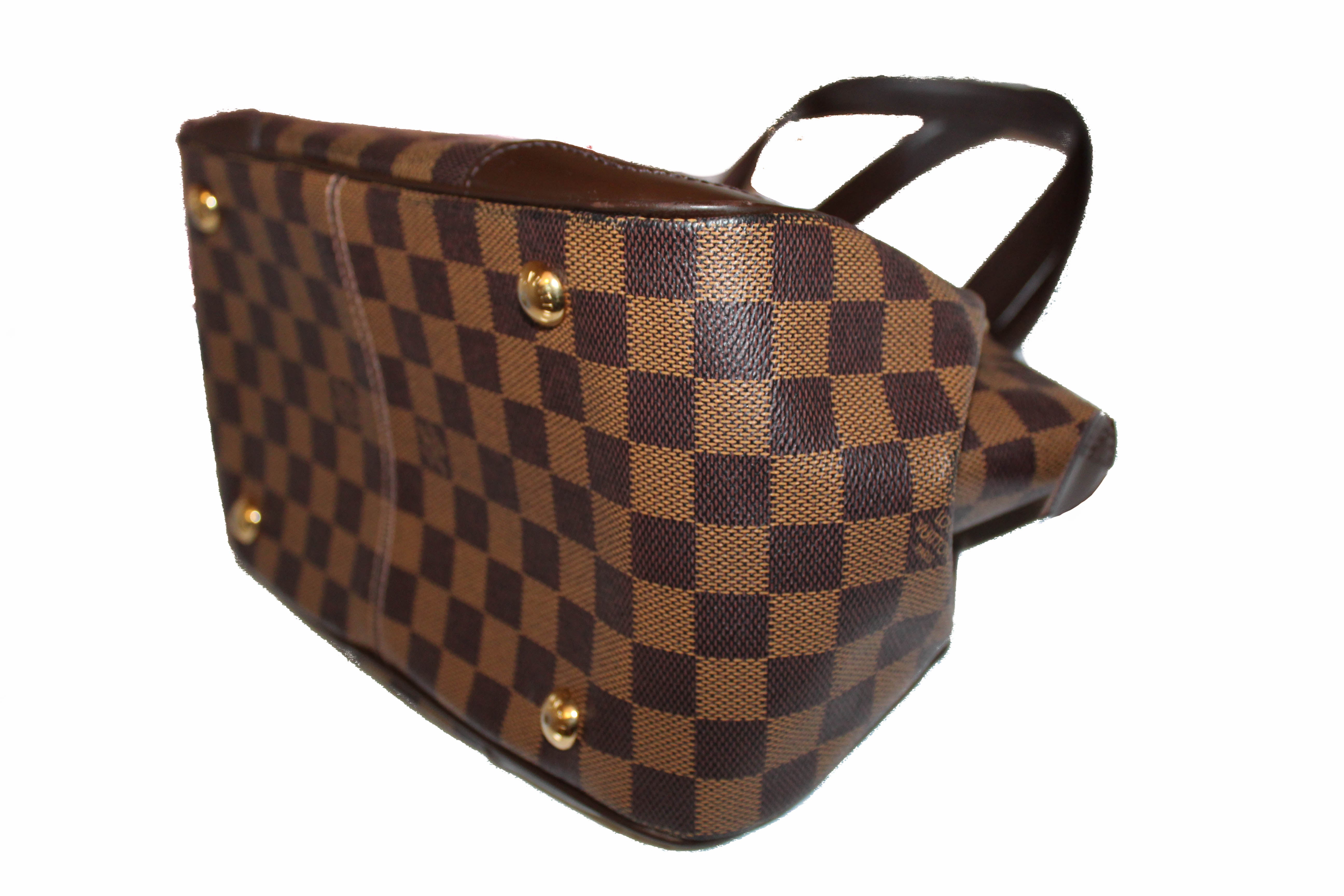 Authentic Louis Vuitton Damier Ebene Verona PM Handbag