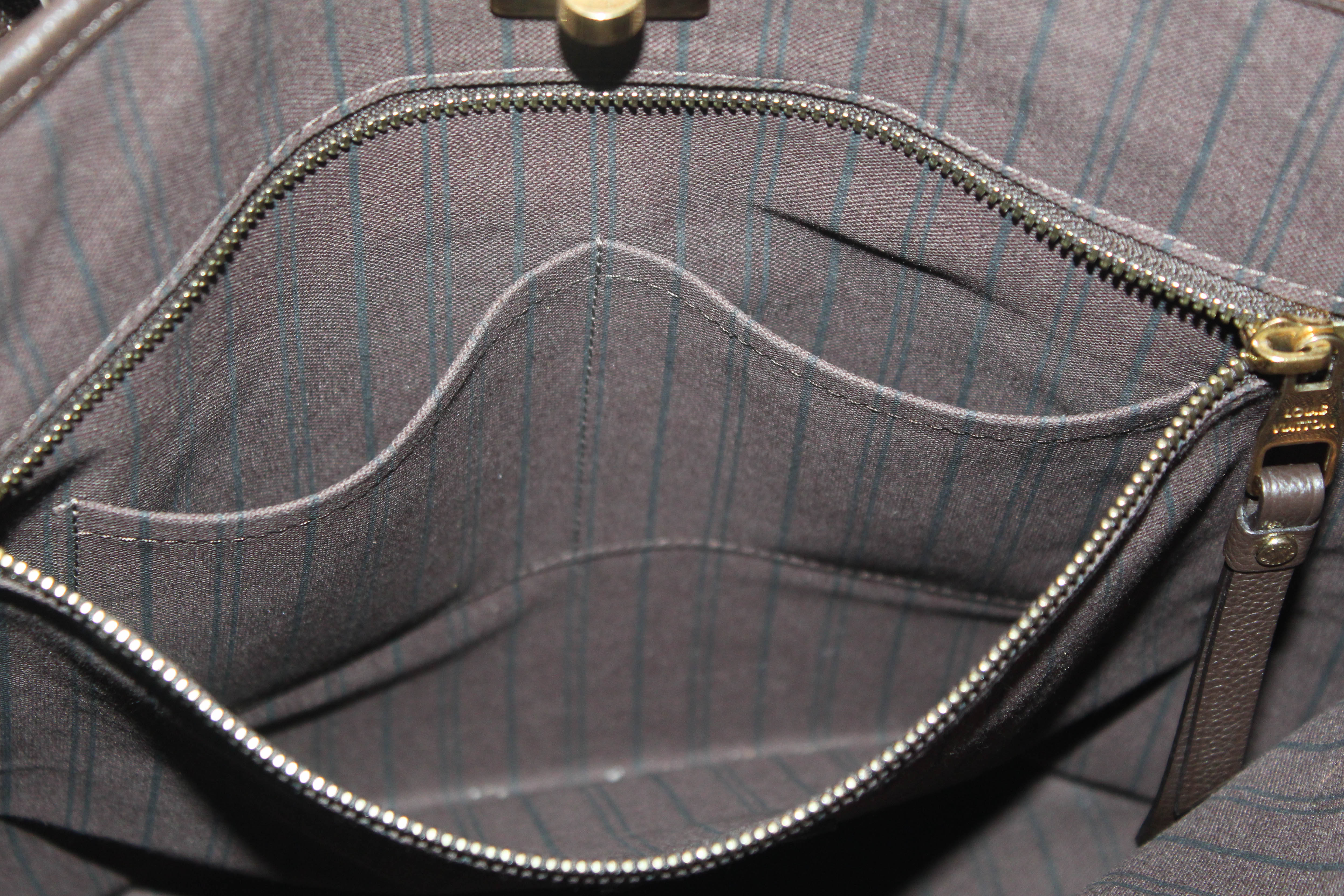 Louis Vuitton Citadine Monogram Empreinte Leather Tote + Pouch